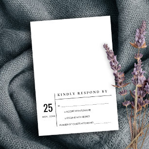 INVITACIÓN TIPOGRAFÍA MINIMALISTA MODERNA EN NEGRO Y BLANCO P