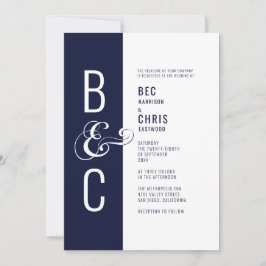 Invitación Tipografía monográfica Simple negrita Armada Minim