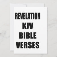 Tipografía «Revelation KJV Bible Verses»
