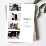 Invitación Tira de película sé mi doncella de honor multifoto<br><div class="desc">Pídele a tu amigo o familiar que esté en tu fiesta nupcial con una tarjeta de foto memorable y reflexiva con tu invitación a la propuesta de fotos múltiples de Filmstrip Be My Maid of Honor. Orientación fotográfica horizontal/horizontal.</div>