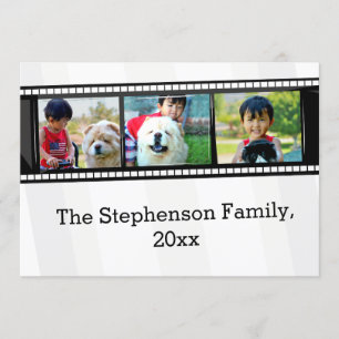 Invitación Tira fotográfica personalizada