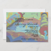 Tiras de bar de TORAH PINTADAS en Mitzvah