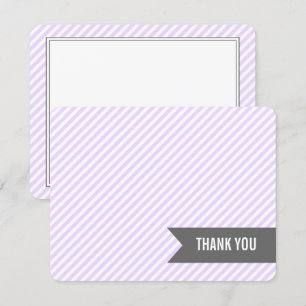 Invitación Tiras de lavanda Llanto de agradecimiento Notas