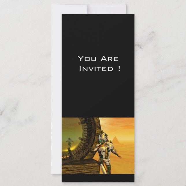 INVITACIÓN TITAN EN EL DESIERTO DE LA HIPERIÓN (Anverso)