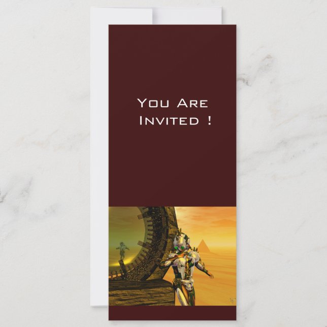 INVITACIÓN TITAN EN EL DESIERTO DE LA HIPERIÓN (Anverso)