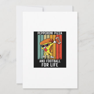 Invitación Título: Ilustracion de Fútbol Americano Vintage