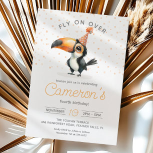 Invitación Tocador de bebé, volando, cumpleaños de niños