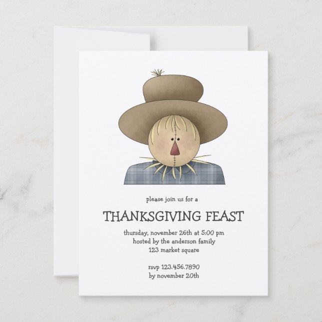 Invitación Todas ellas son bendiciones. (Anverso)