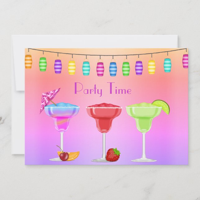 INVITACIÓN TODAS LAS OCASIONES BEACH COCKTAIL PARTY INVITACIÓ (Anverso)