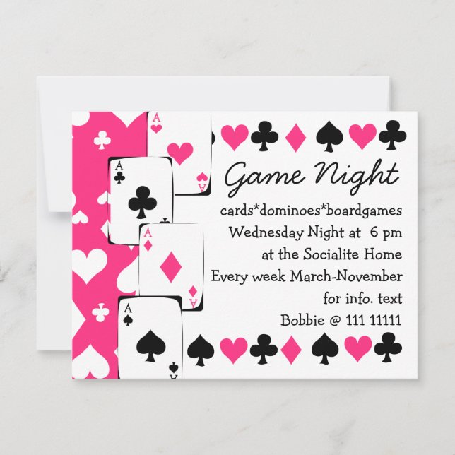 Invitación Todas las velocidades (Anverso)