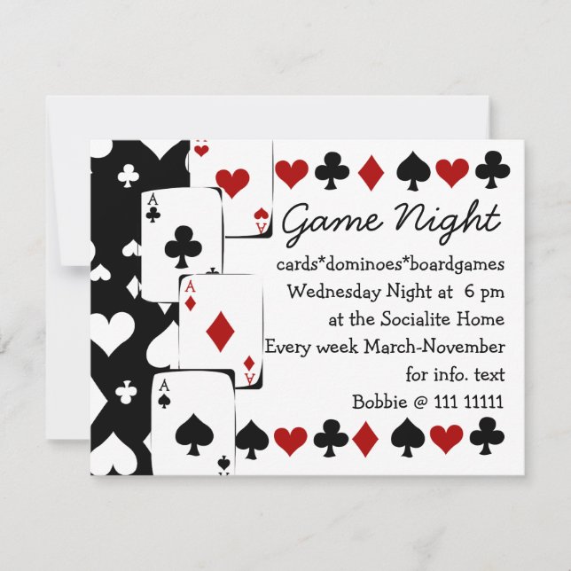 Invitación Todas las velocidades (Anverso)