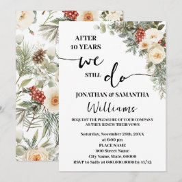 Invitación Todavía celebramos nuestro aniversario de bodas de