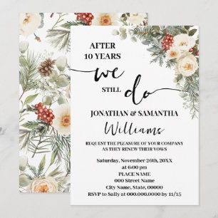 Invitación Todavía celebramos nuestro aniversario de bodas de