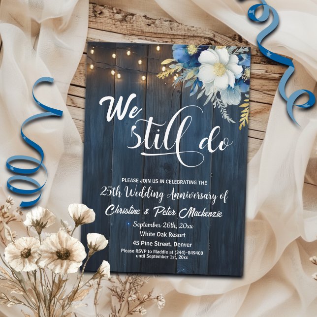 Invitación Todavía hacemos 25° Aniversario Boda (Subido por el creador)