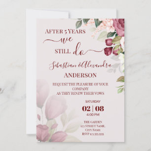 Invitación Todavía renovamos votos de renovación de boda aniv