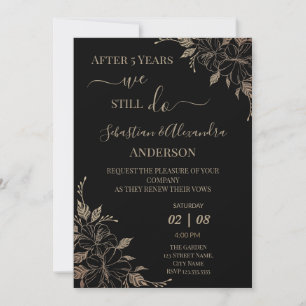 Invitación Todavía renovamos votos de renovación de boda aniv