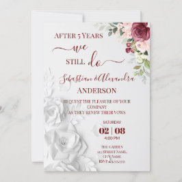 Invitación Todavía renovamos votos de renovación de boda aniv