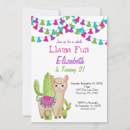 Invitación Todo el llamado diversión Púrpura Pink Cactus segu