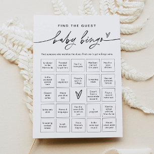 Invitación TODO EL MUNDO Encuentra El Juego De Bingo Infantil