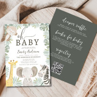 Todo en el Baby Shower de un niño salvavidas y sal