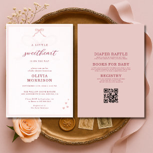 Invitación Todo en un arco de dulzura para baby shower