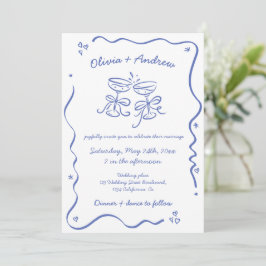 Invitación Todo en un caprichoso Boda