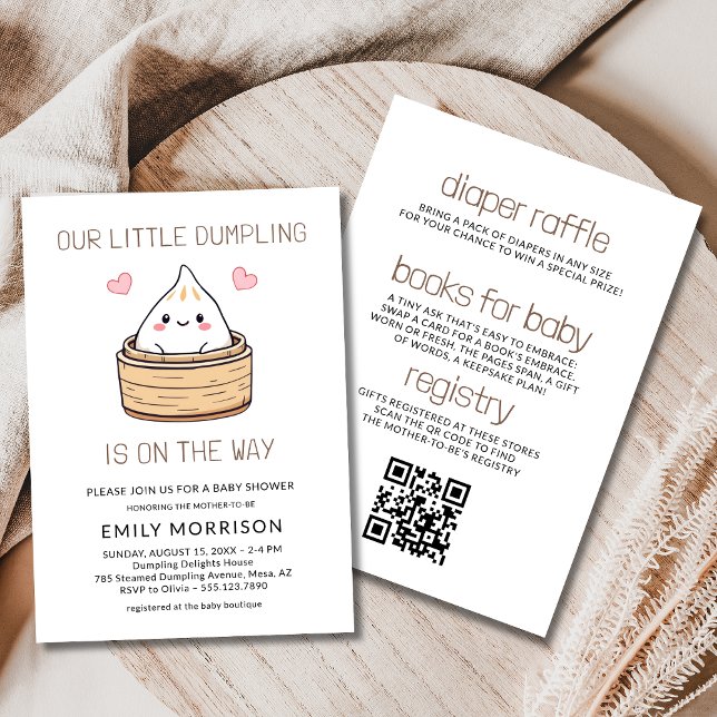 Invitación Todo en un pequeño y silencioso Baby Shower (Subido por el creador)