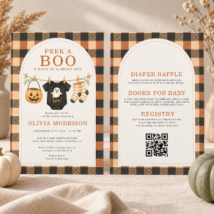 Invitación Todo en una fiesta de revelación de Halloween para