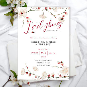 Invitación Todo en una pequeña ducha de código QR