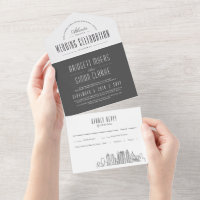 Atlanta Deco Skyline | Boda