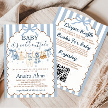 Todo En Uno Baby Shower Es Frío Afuera