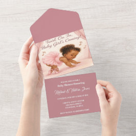 Invitación Todo En Uno Ballerina in the Making