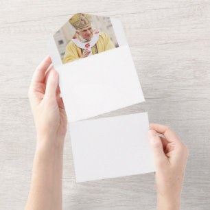 Invitación Todo En Uno Benedicto XVI