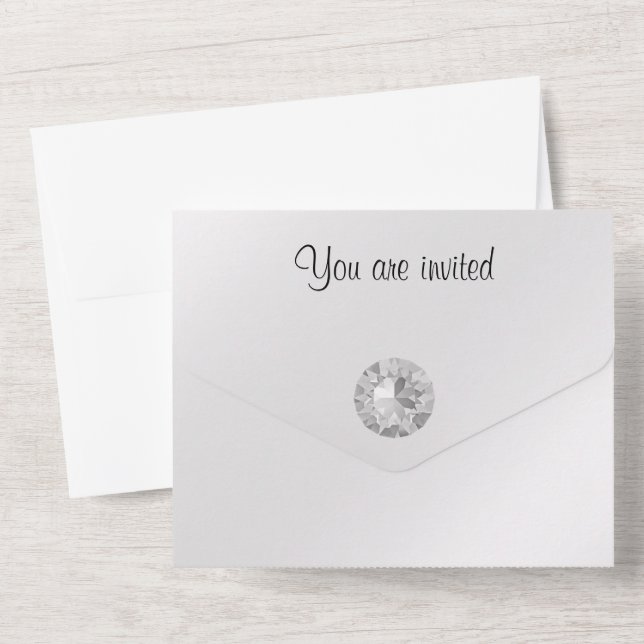 Invitación Todo En Uno Boda  (Reverso )