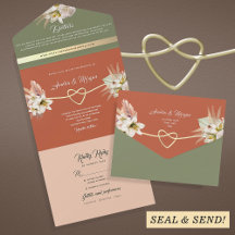 Boda Boho Terracota Verde