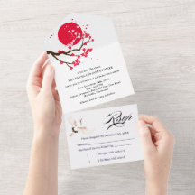 Boda de Flor de Cerezo Japonesa