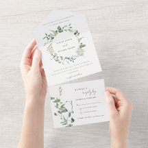 Boda de la guirnalda Eucalipto Botánico