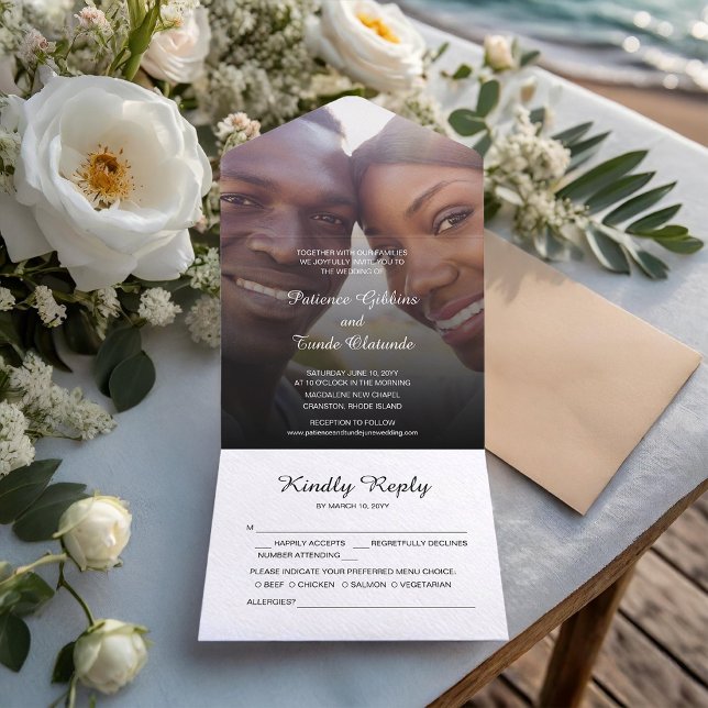 Invitación Todo En Uno Boda fotográfico Sunshine Joy (Subido por el creador)