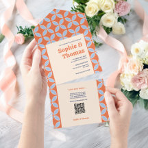 Boda retro de mediados del siglo