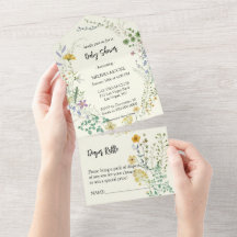 Boho Wildflower Baby Shower
