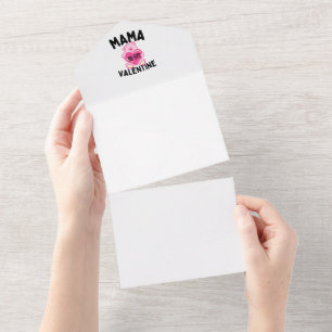 Invitación Todo En Uno Camisa de San Valentín Regalo lindo y romántico
