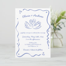 Todo en uno caprichoso y divertido boda dibujada a