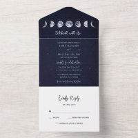 Celebrar Boda Fases Lunares Cielo Estrellado Celes