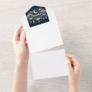 Invitación Todo En Uno Celebrar Ramadán con modo Ramadán
