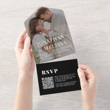 Código QR | Boda de fotografía de superposición si