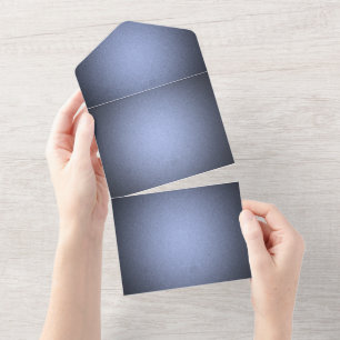 Invitación Todo En Uno Crea el tuyo - Textura sombreada - Azul