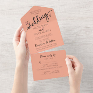 Invitación Todo En Uno Crea tu Propio Personalizado