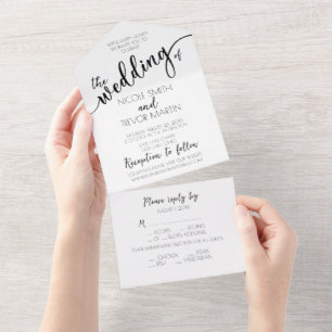 Invitación Todo En Uno Crea tu Propio Personalizado