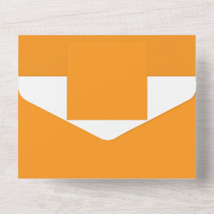 Invitación Todo En Uno Crea Visuales Impresionantes con Fondo Naranja