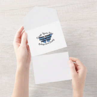 Invitación Todo En Uno Crear el propio